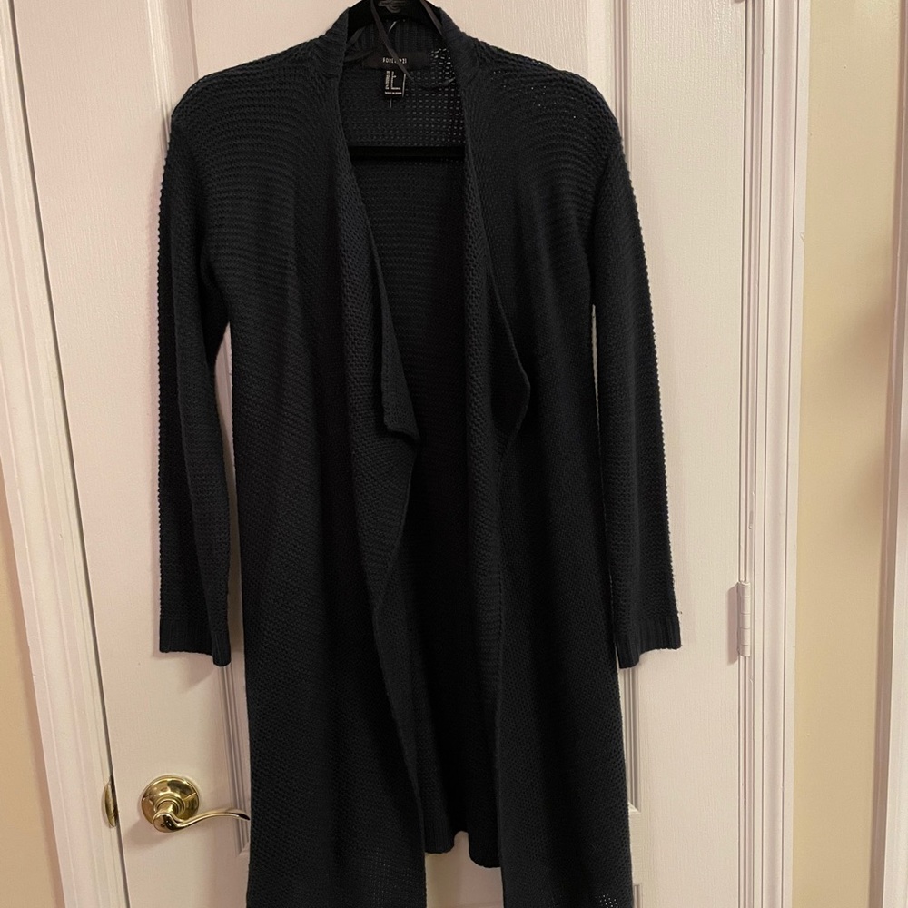 NWOT Small longline cardigan